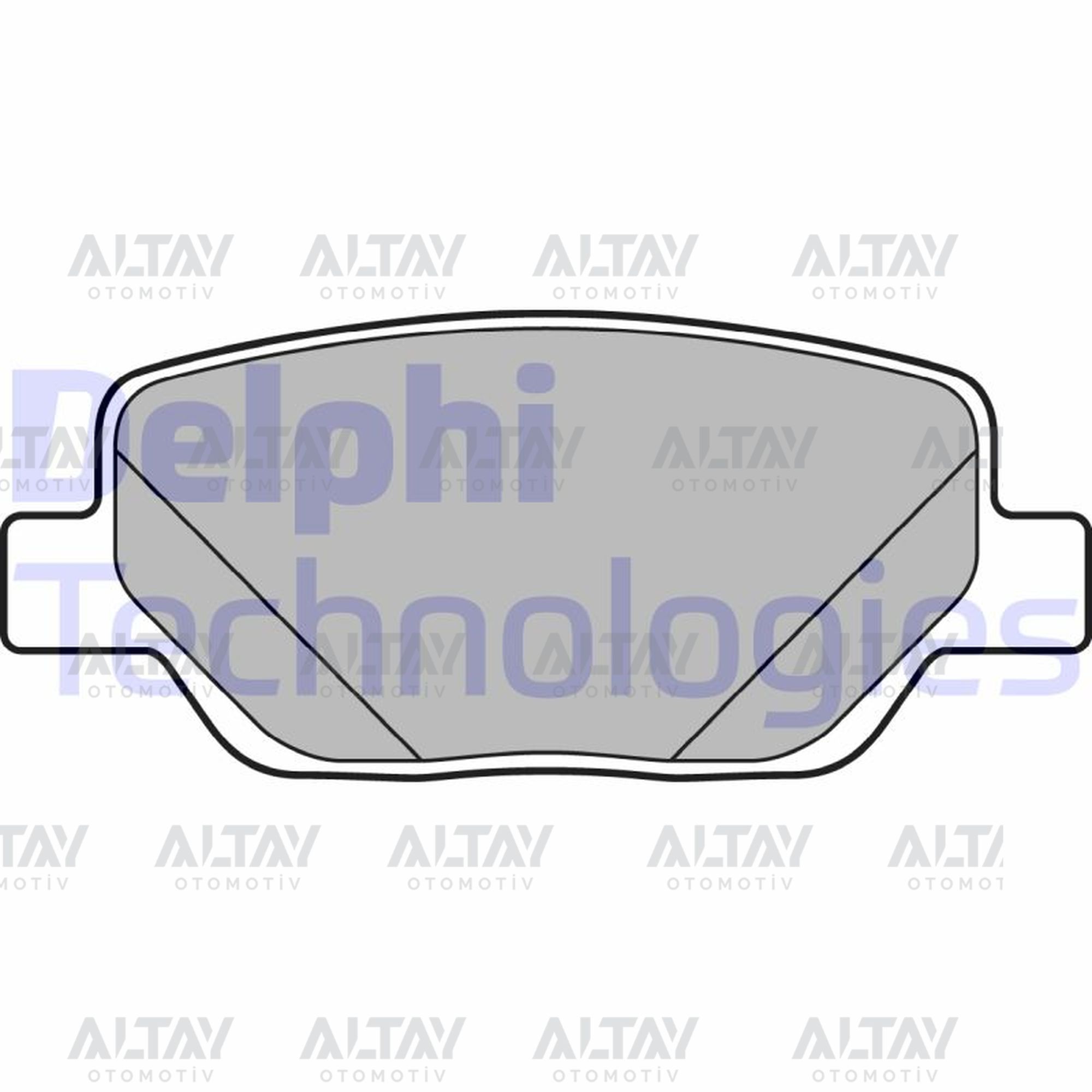 Fiat Egea Arka Fren Balatası 2015-